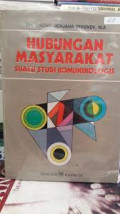Hubungan Masyarakat Suatu Studi Komunikologis